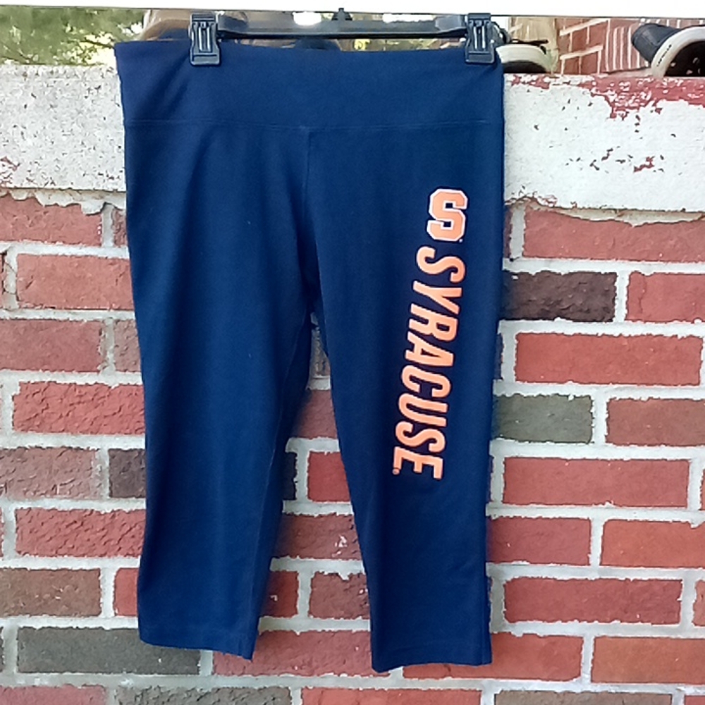 Syracuse University Capri leggings small
